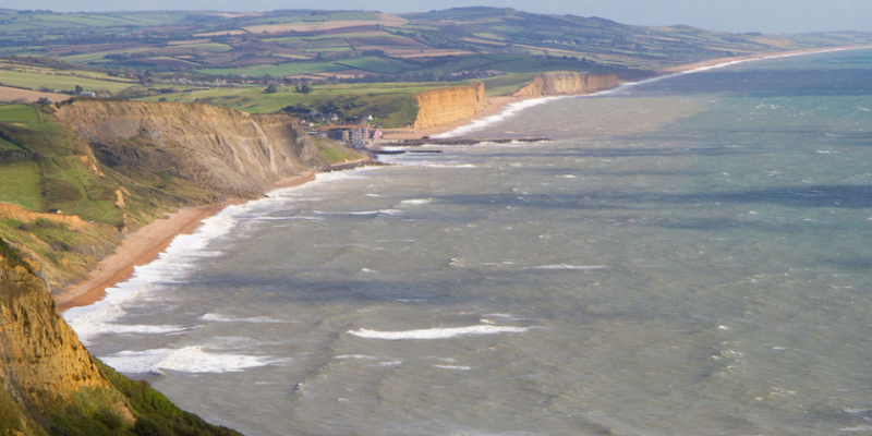 walking from lyme regis